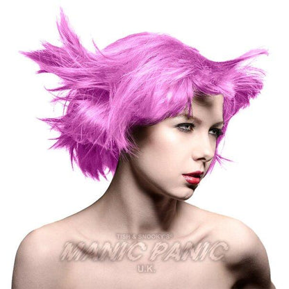 Farbbeispiel MYSTIC HEATHER Haartönung Manic Panic