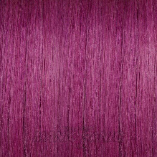 Helllilafarbendes Haar
