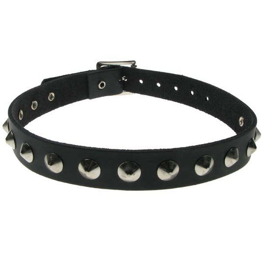 Choker 1 row of flat rivets