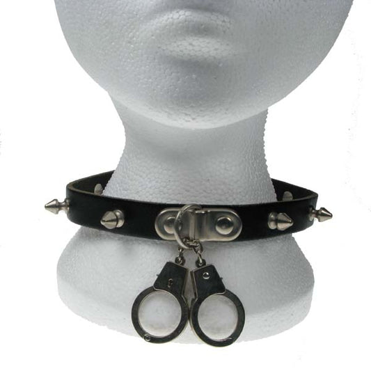 Choker 1-row killer rivets handcuffs