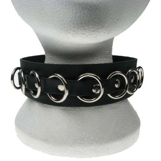 Breiter Choker Ringe