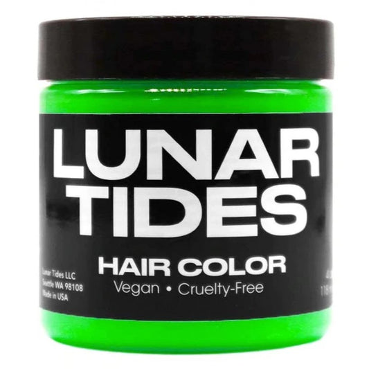 semi-permanente Haartönung NEON LIME in dem Farbton Neongrün von Lunar Tides