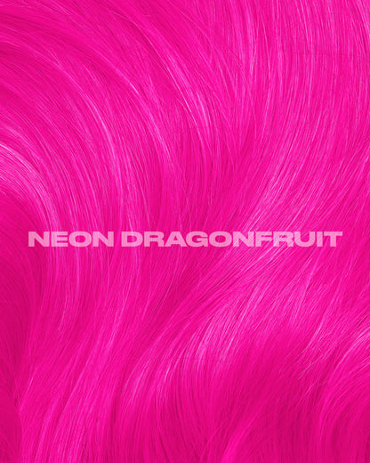 semi-permanente UV-Haartönung Neon Dragonfruit in dem Farbton Neonpink von Lunar Tides