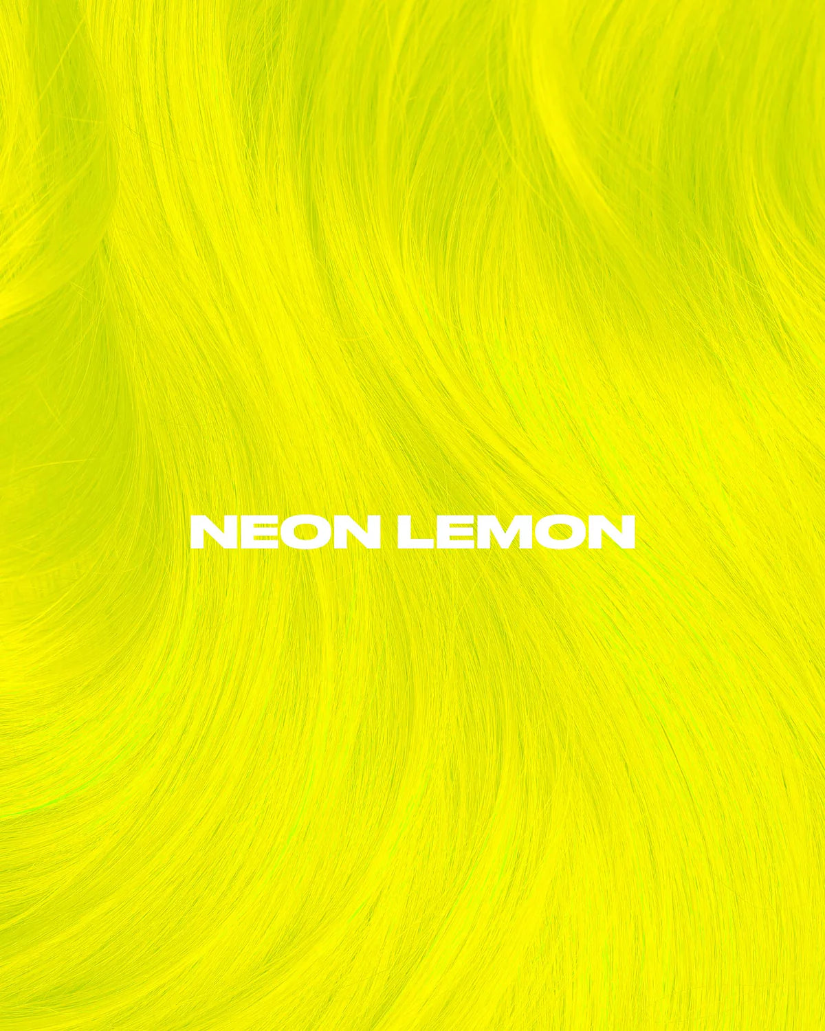 semi-permanente UV-Haartönung Neon Lemon in dem Farbton Neongelb von Lunar Tides