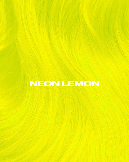 semi-permanente UV-Haartönung Neon Lemon in dem Farbton Neongelb von Lunar Tides