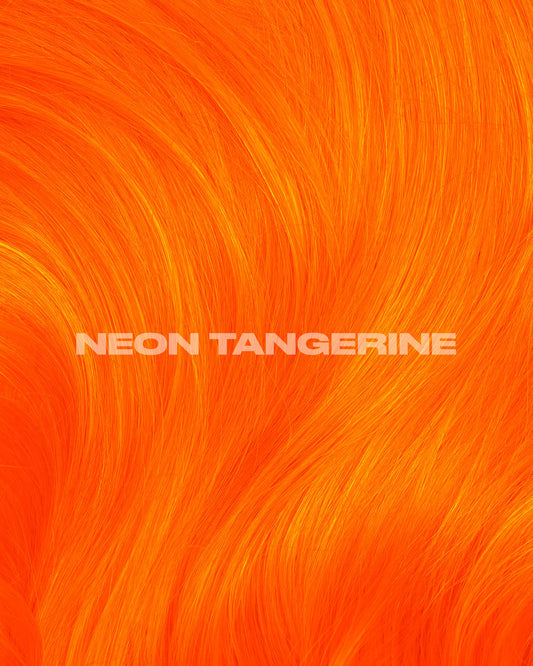 semi-permanente UV-Haartönung Neon Tangerine in dem Farbton Neonorange von Lunar Tides