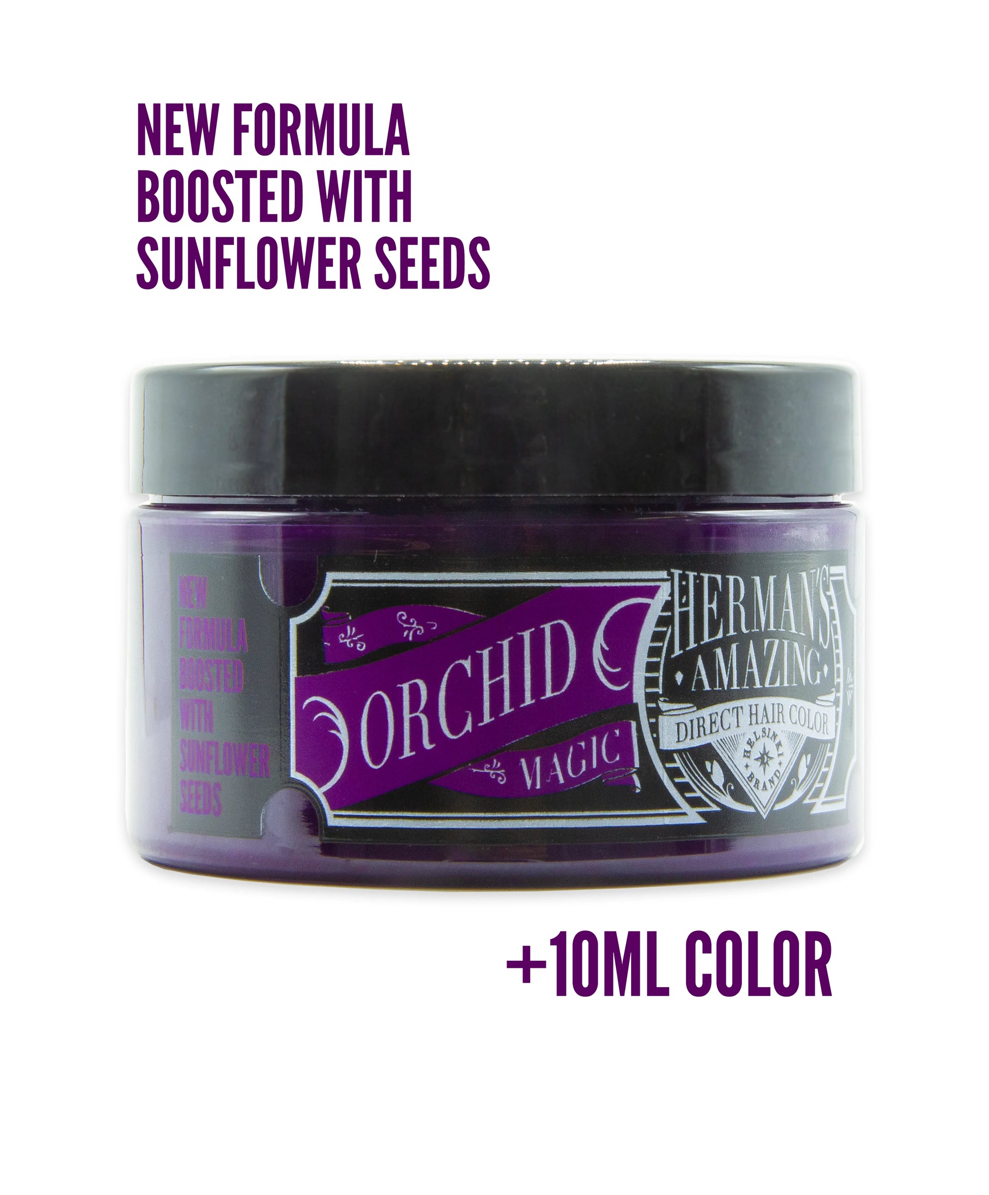 semi-permanente Haartönung MAGIC ORCHID in dem Farbton Lila von Herman's Amazing