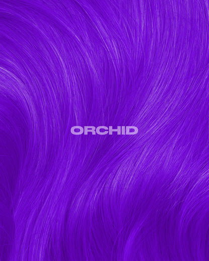 semi-permanente Haartönung Orchid Purple in dem Farbton Lila mit blauen Untertönen von Lunar Tides
