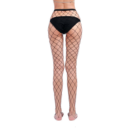 X-Large Fishnet Tight Schwarz Erogance