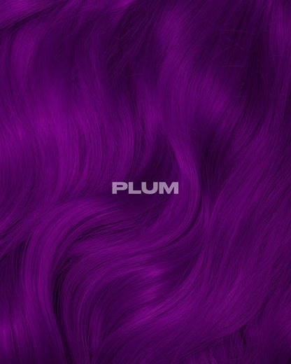 semi-permanente Haartönung Plum Purple in dem Farbton Lila mit pinken Untertönen von Lunar Tides