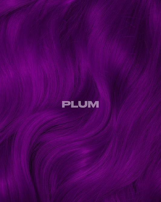 semi-permanente Haartönung Plum Purple in dem Farbton Lila mit pinken Untertönen von Lunar Tides