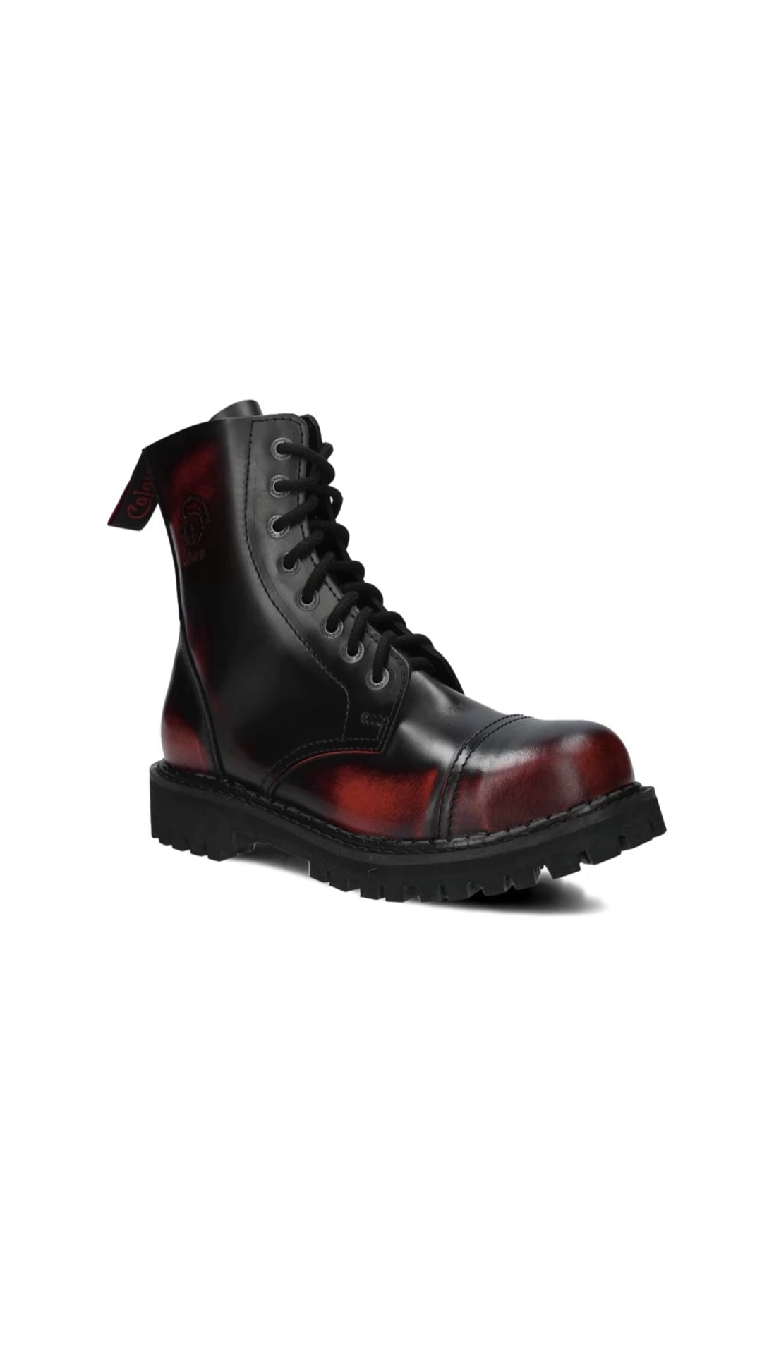 8 Loch Blood RED Rub-Off Colours Boots