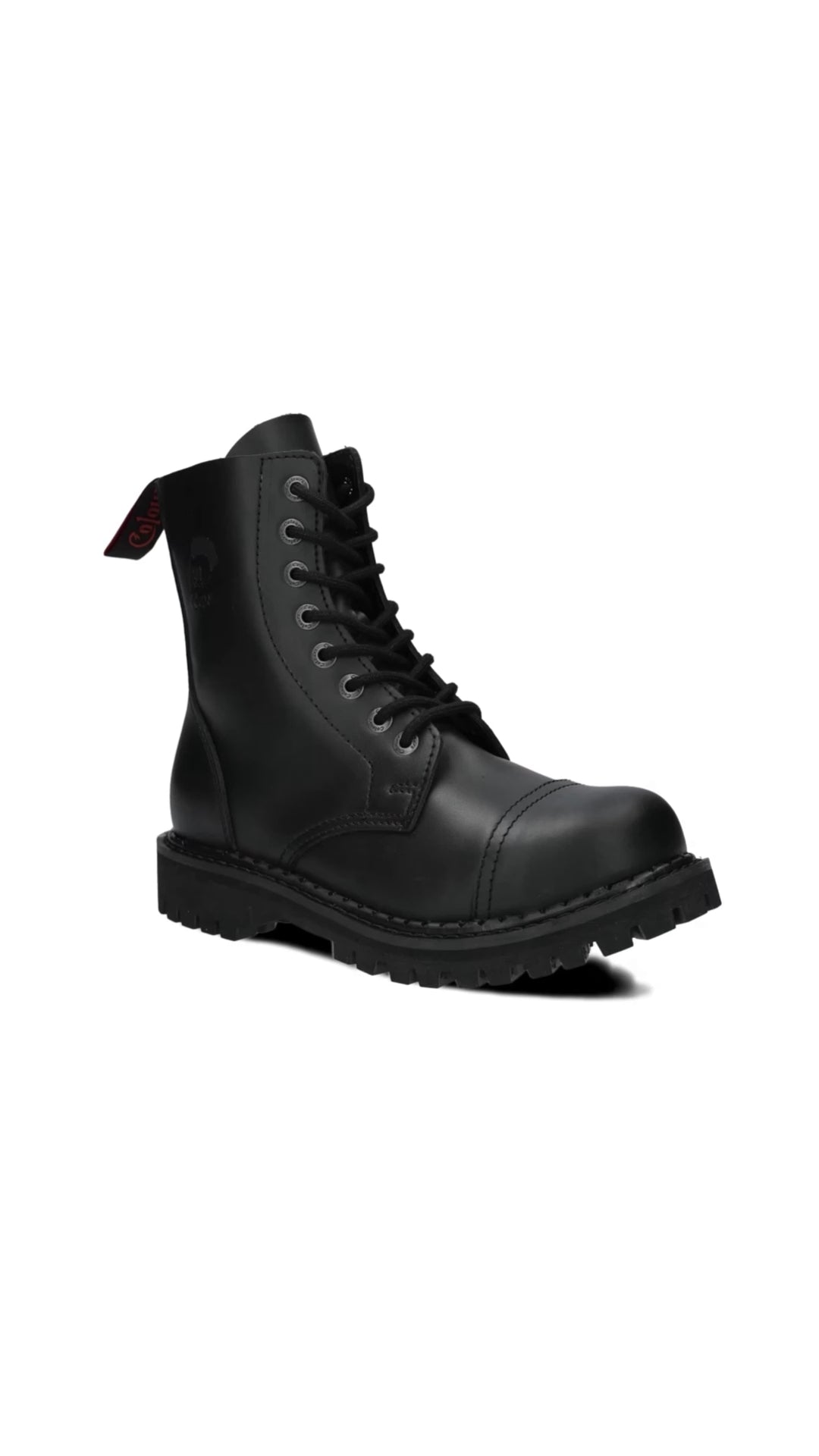 8 Loch Black Vegan Colours Boots 