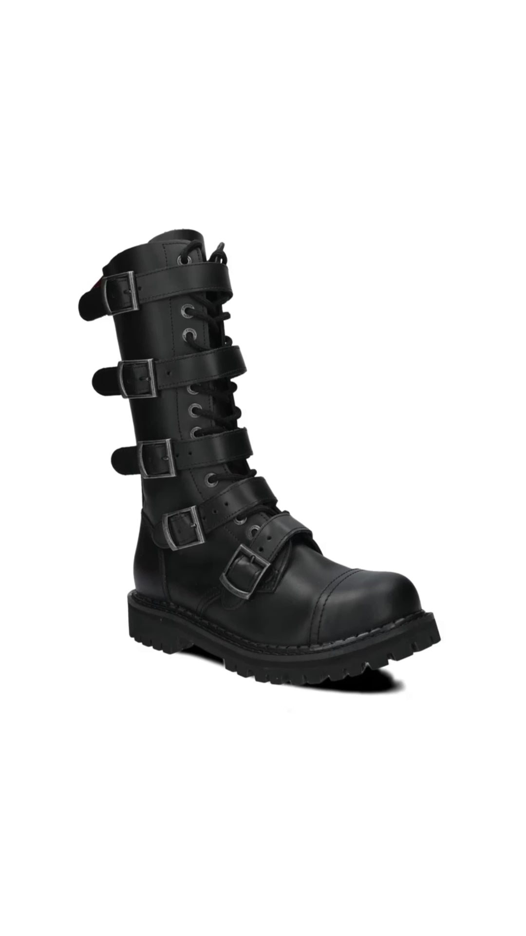14 Loch 5 Buckles Black Colours Boots
