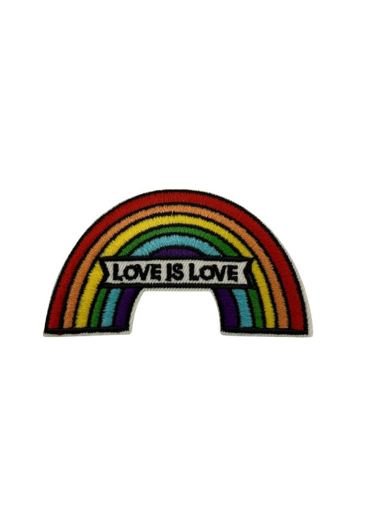 Kleiner Aufnäher LOVE IS LOVE Patch Easure