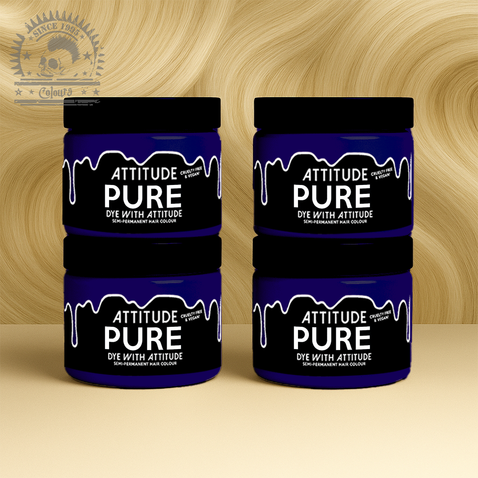 4er-Sparset PURE WHITE TONER von Attitude