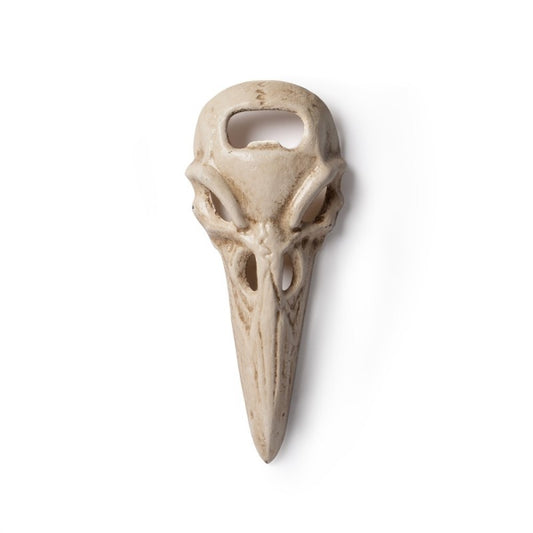 Flaschenöffner Raven Skull Bottle Opener in Rabenschädelform von Alchemy England