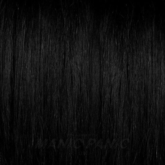 Schwarzes Haar