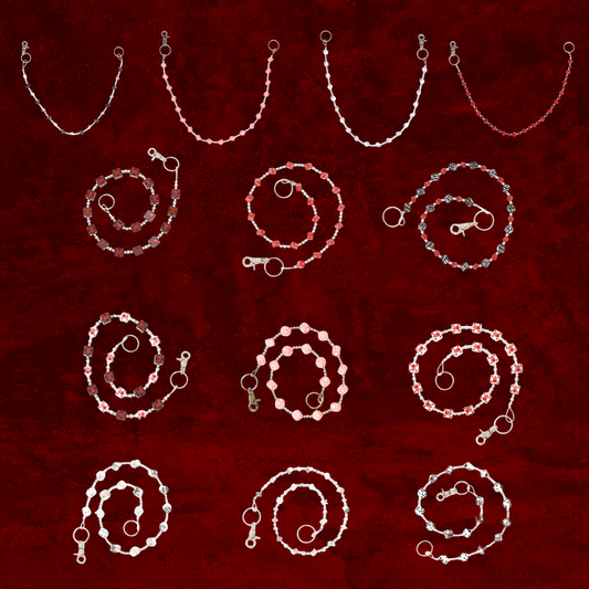 ÜBERRASCHUNGS Rockabilly Würfelkette Hosenkette