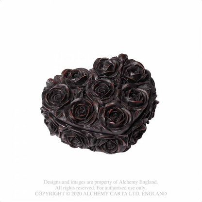 Rose Heart Trinket Box Black Alchemy Colours Shop Hamburg