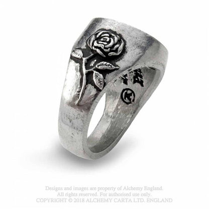 Roseus Pentagram Ring Alchemy