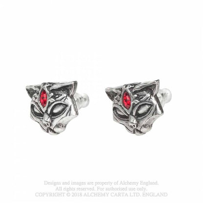 Sacred Cat Earrings Alchemy 