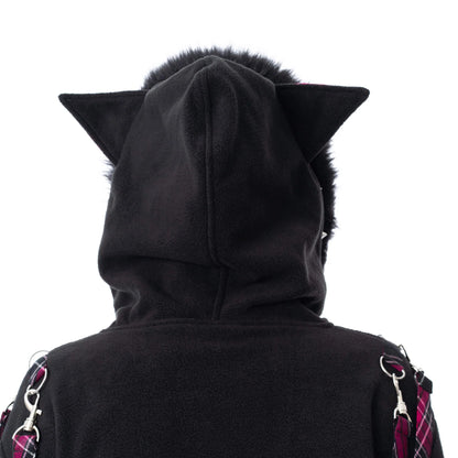 Eine weitere Variation der Cult-Bye-Bye-Kitty-Jacke mit Kitty-Ohren