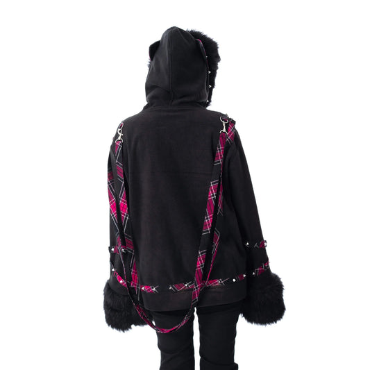 Eine weitere Variation der Cult-Bye-Bye-Kitty-Jacke mit Kitty-Ohren