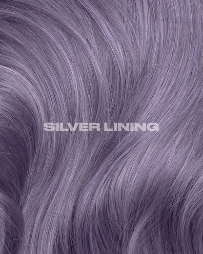 semi-permanente Haartönung Silver Lining in dem Farbton Silbergrau von Lunar Tides