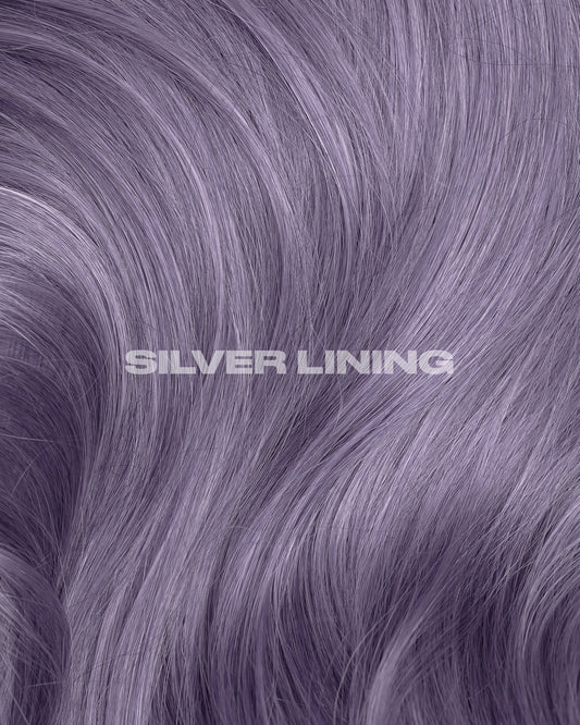semi-permanente Haartönung Silver Lining in dem Farbton Silbergrau von Lunar Tides