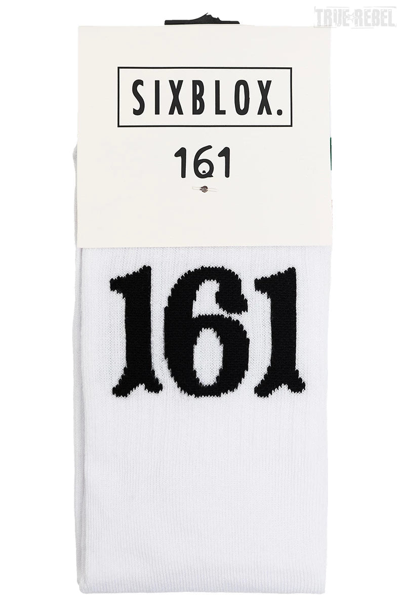 Socks 161 White Sixblox  in Packung