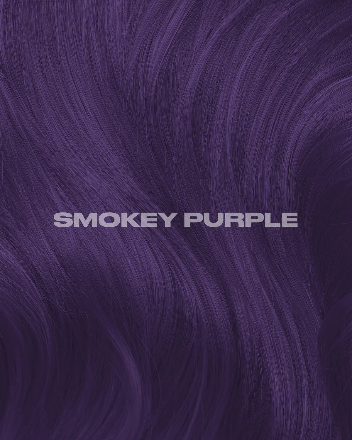 semi-permanente Haartönung Smokey Purple in dem Farbton Lila mit grauen, rauchigen Untertönen von Lunar Tides