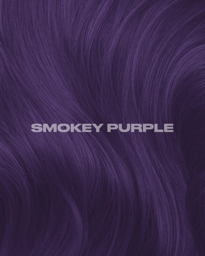 semi-permanente Haartönung Smokey Purple in dem Farbton Lila mit grauen, rauchigen Untertönen von Lunar Tides