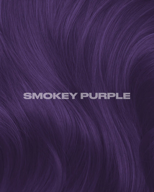semi-permanente Haartönung Smokey Purple in dem Farbton Lila mit grauen, rauchigen Untertönen von Lunar Tides
