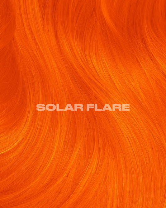 semi-permanente Haartönung Solar Flare in dem Farbton Pastellorange von Lunar Tides