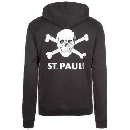 Black St.Pauli hoodie skull II