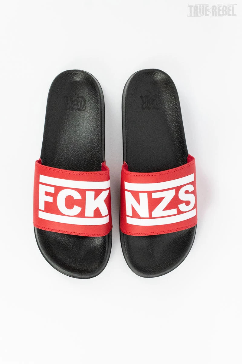 FCK NZS! Katze Tasse – Weiß, 330 Ml, Beidseitig Bedruckt, Geschenkidee