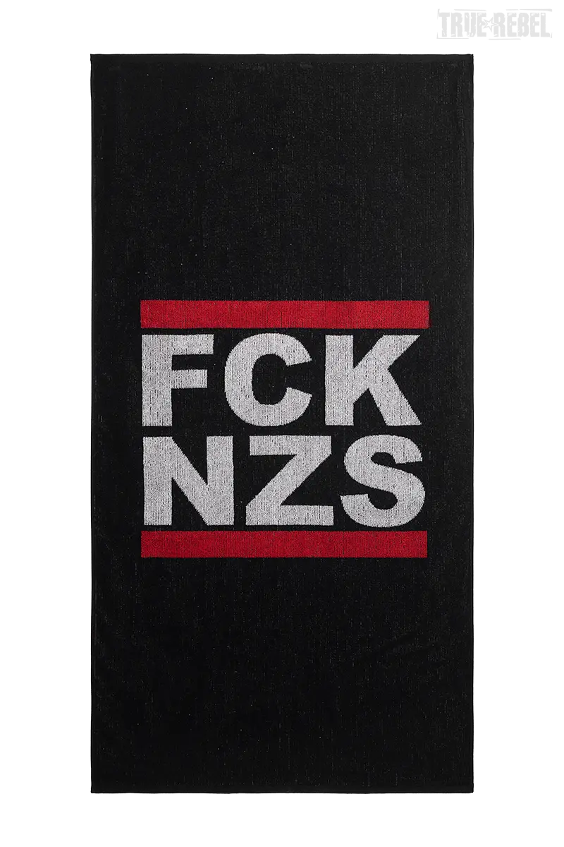 True Rebel FCK NZS Towel Black