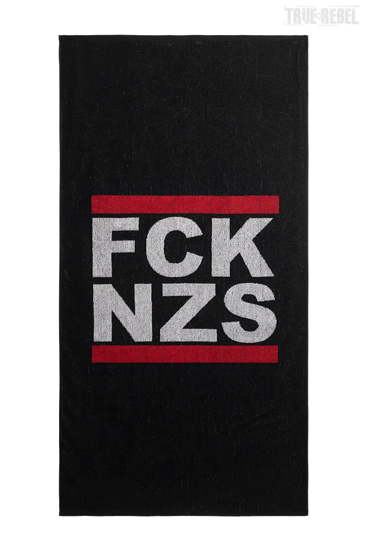 True Rebel FCK NZS Towel Black
