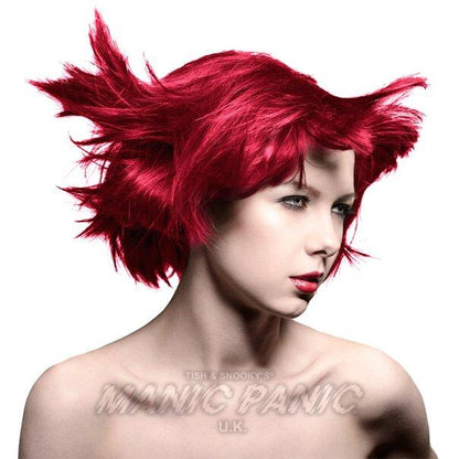 Farbbeispiel VAMPIRE RED Haartönung Manic Panic