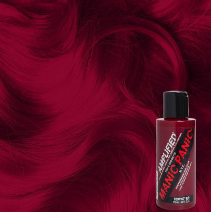semi-permanente Haartönung Amplified VAMPIRE RED in dem Farbton Dunkelrot von Manic Panic
