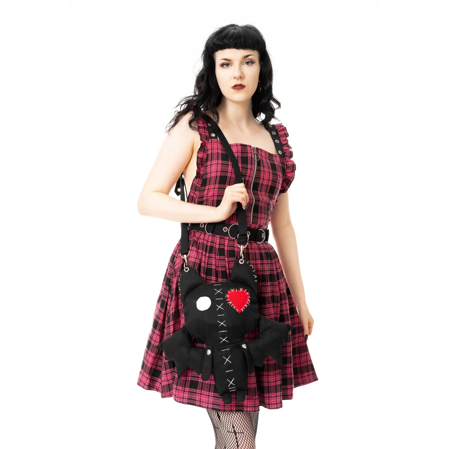 Schwarze Tasche VOODOO BAT BAG in Fledermausform von Cupcake Cult