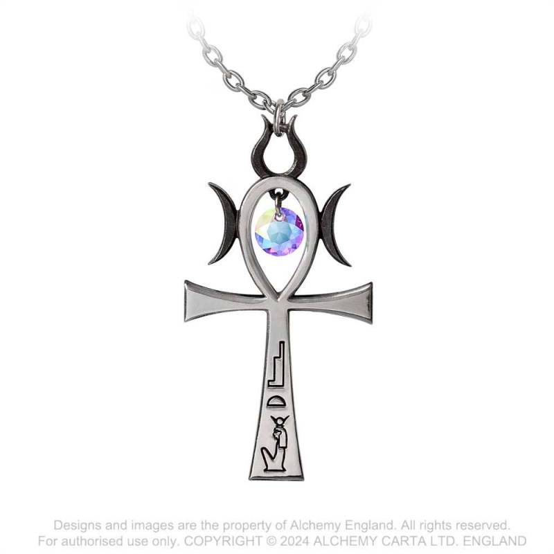 Witch Ankh Kette Alchemy