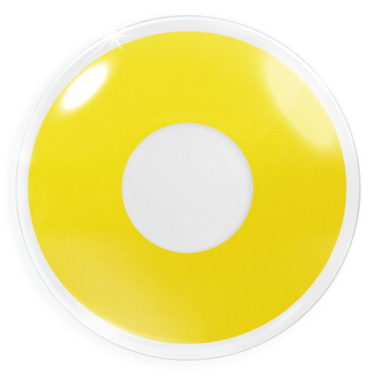 Gelbe Kontaktlinse Yellow FL56 von MeralenS